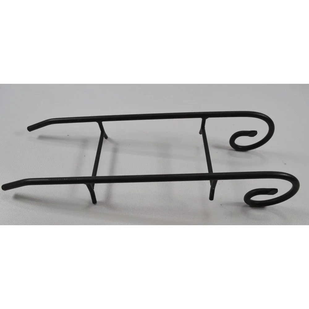 Longaberger 1997 Black Wrought Iron Sleigh Runner 16.5